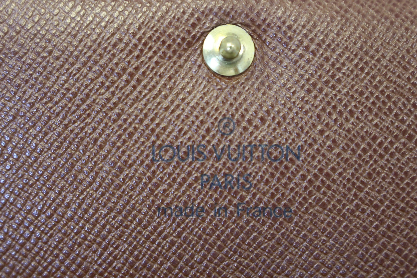LOUIS VUITTON Porte Monnaie Monogram Canvas Billets Tresor Wallet