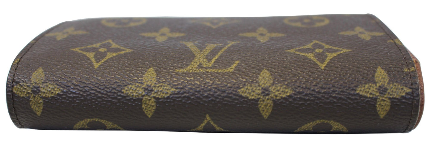 LOUIS VUITTON Porte Monnaie Monogram Canvas Billets Tresor Wallet