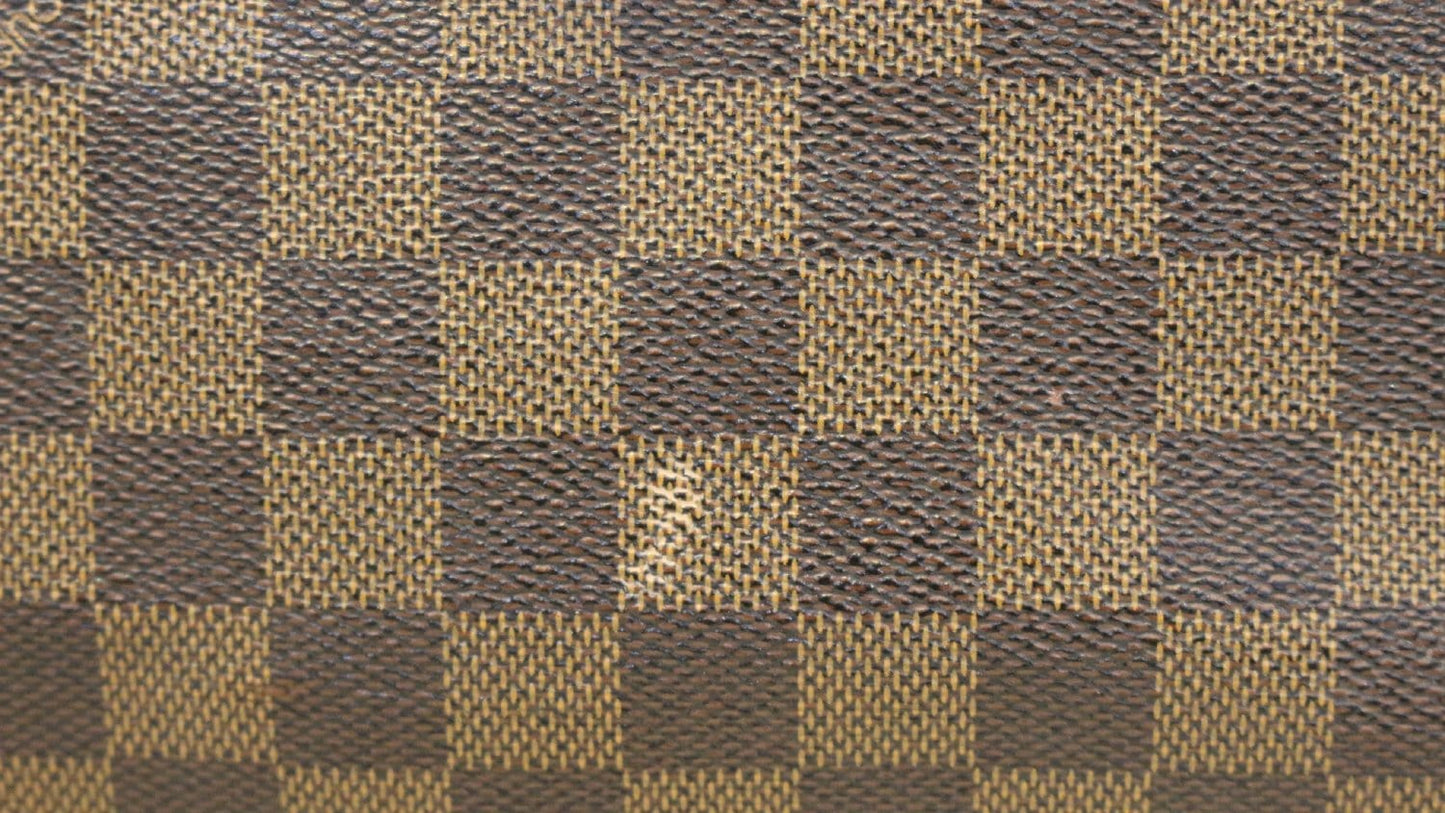 LOUIS VUITTON Damier Ebene Speedy 35 Satchel Bag