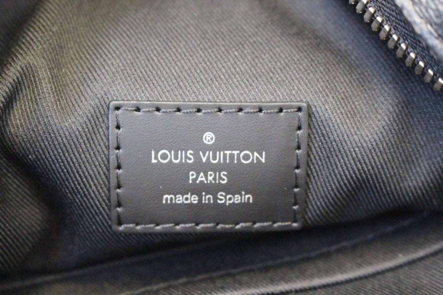 LOUIS VUITTON Damier Graphite Dayton Reporter PM Shoulder Bag