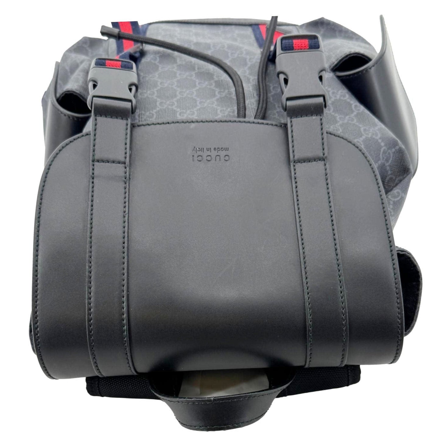 GUCCI GG Supreme Canvas Backpack Black 495563