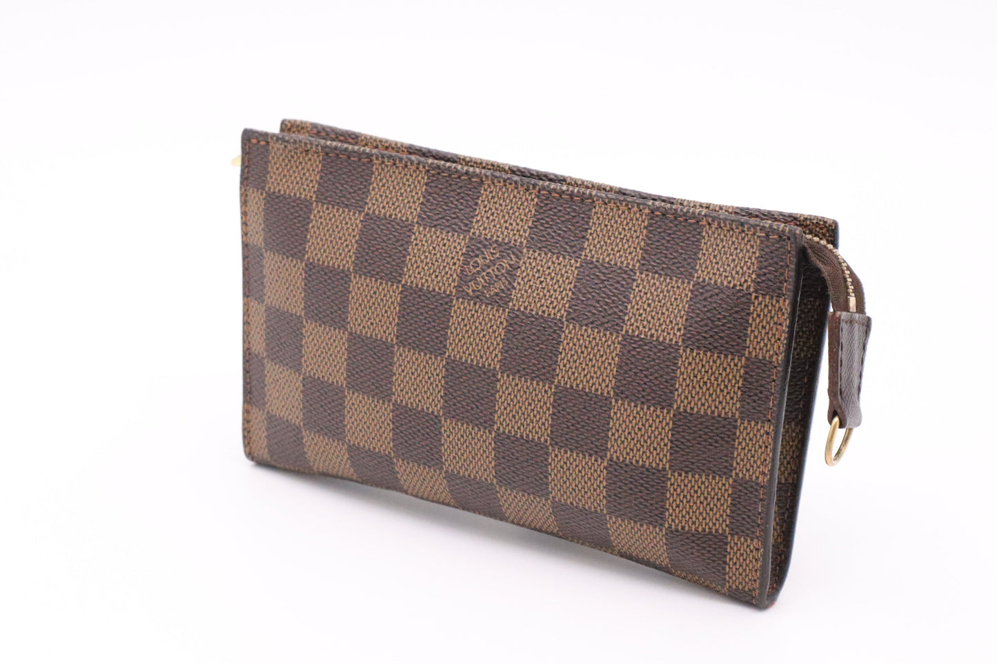 Louis Vuitton Marais Pouch in Damier Ebene Canvas