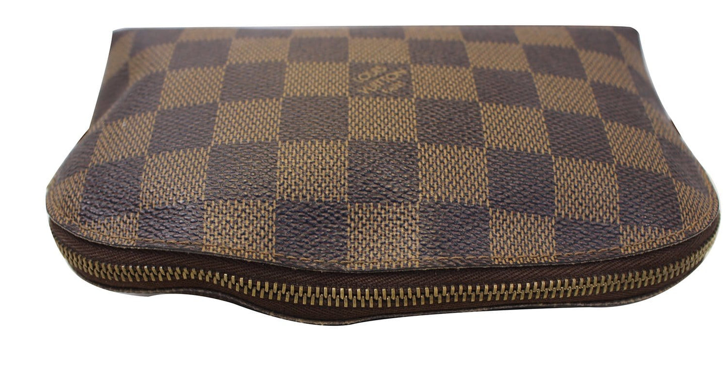 LOUIS VUITTON Damier Ebene Pochette Cosmetic Pouch - Sale