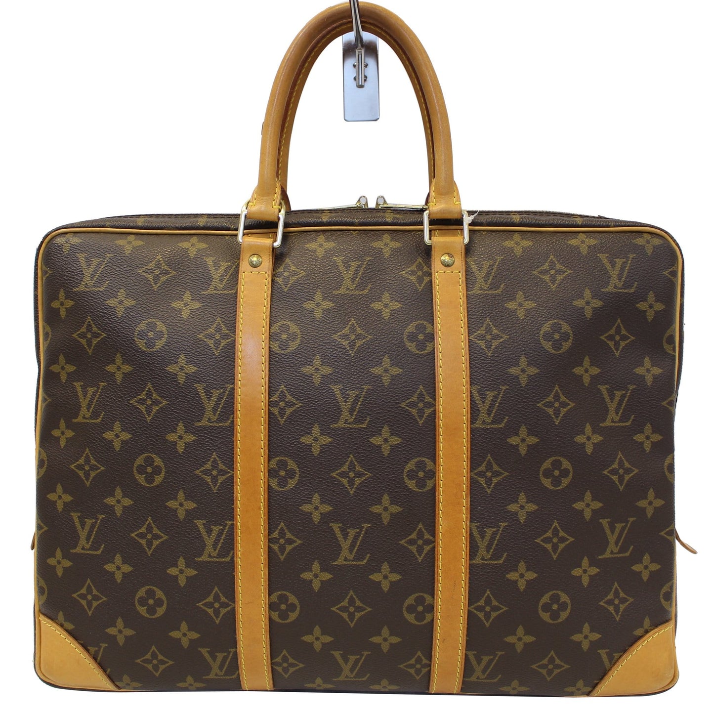 LOUIS VUITTON Porte Documents Voyage Monogram Canvas  Briefcase Bag