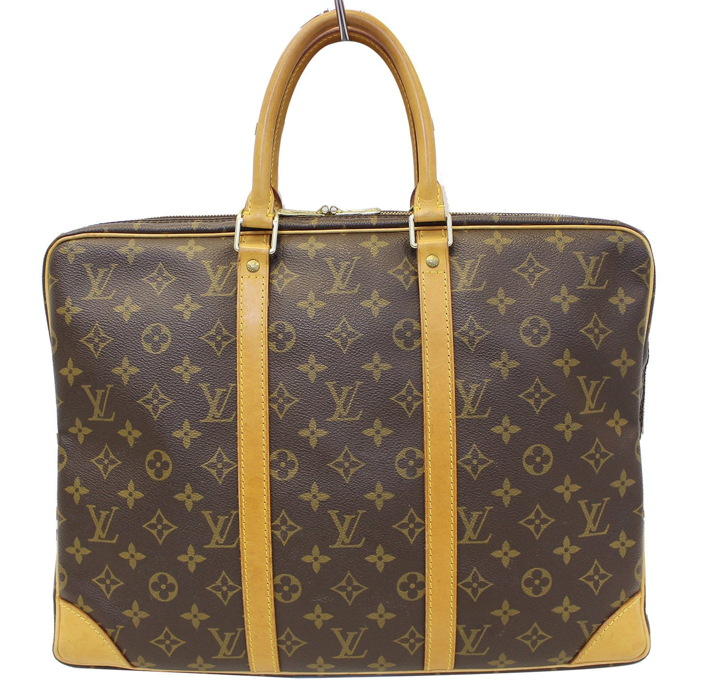 LOUIS VUITTON Porte Documents Voyage Monogram Canvas  Briefcase Bag
