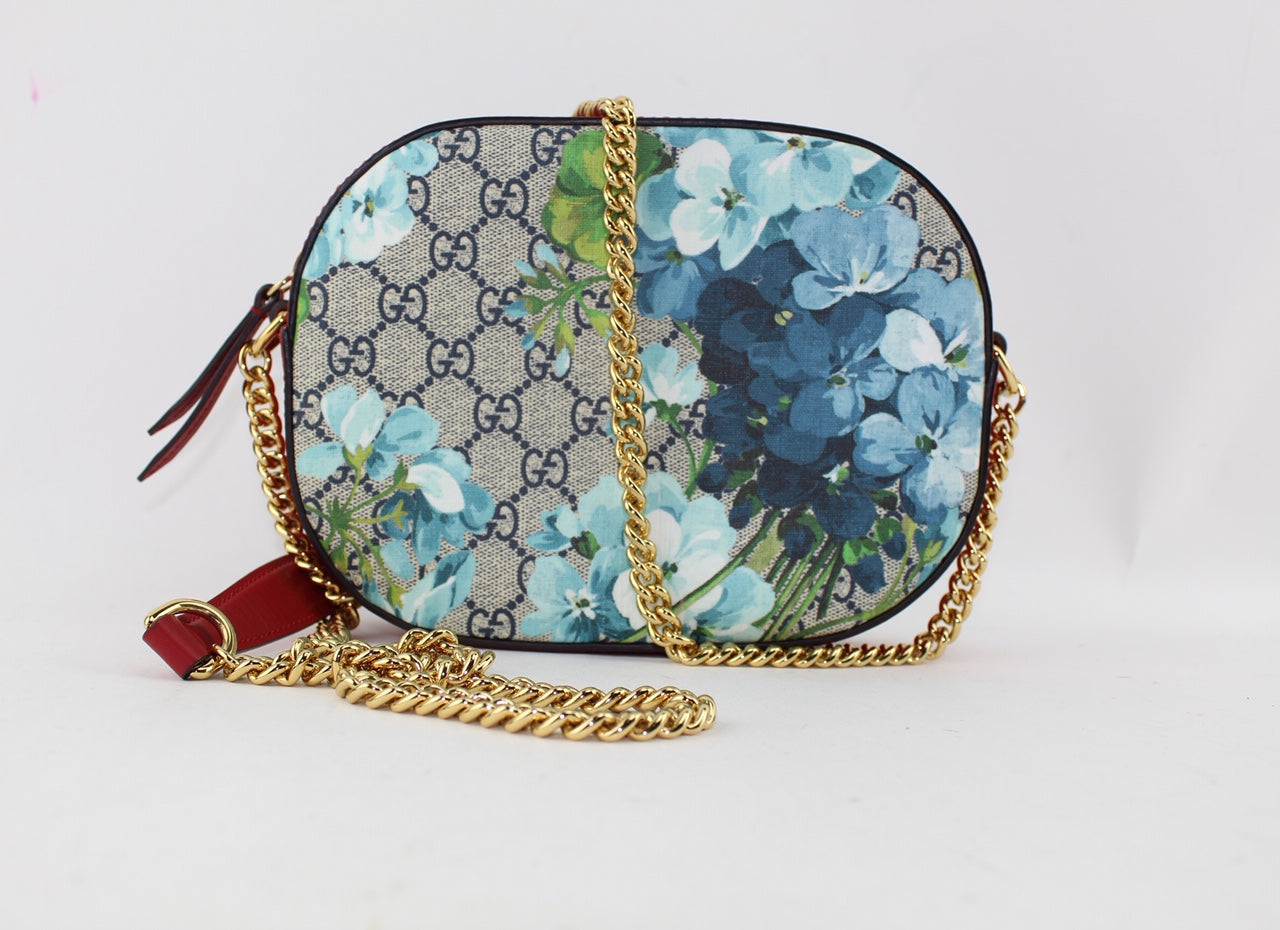 Gucci GG Blooms Mini Chain Bag