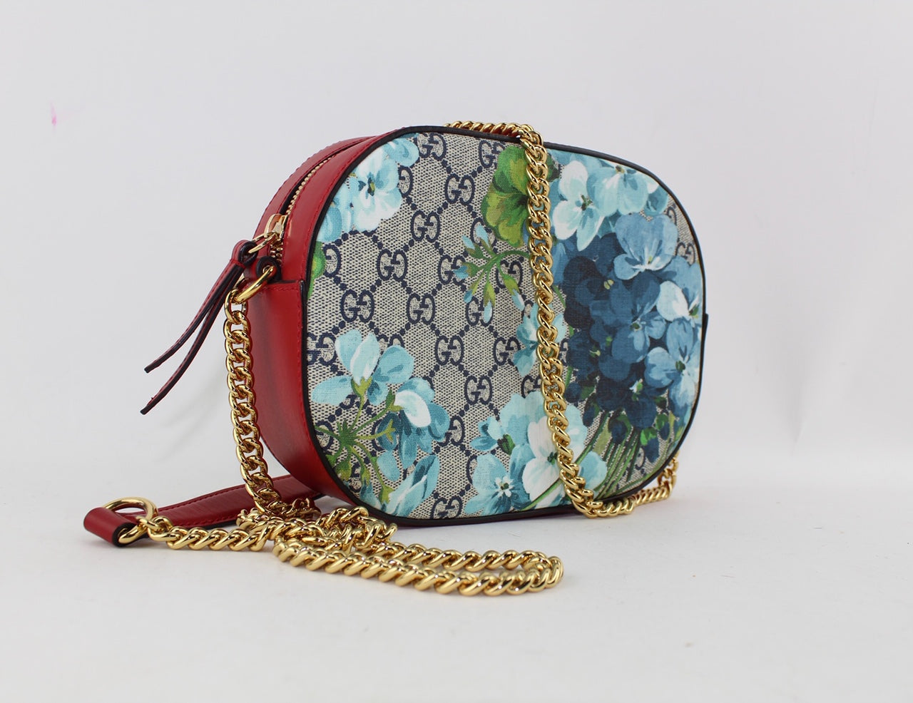 Gucci GG Blooms Mini Chain Bag