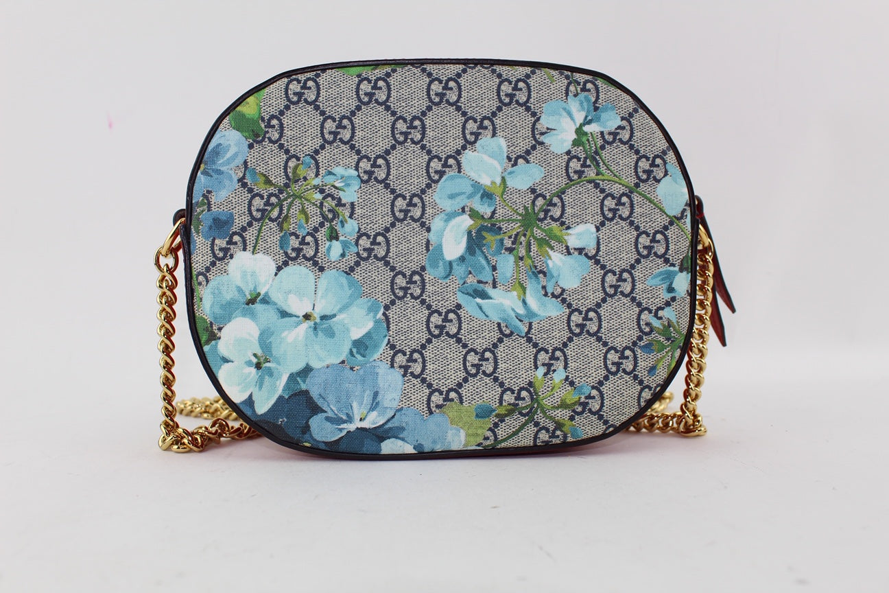 Gucci GG Blooms Mini Chain Bag