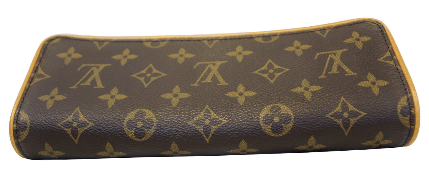 LOUIS VUITTON Twin GM Monogram Canvas Pochette  Shoulder Bag