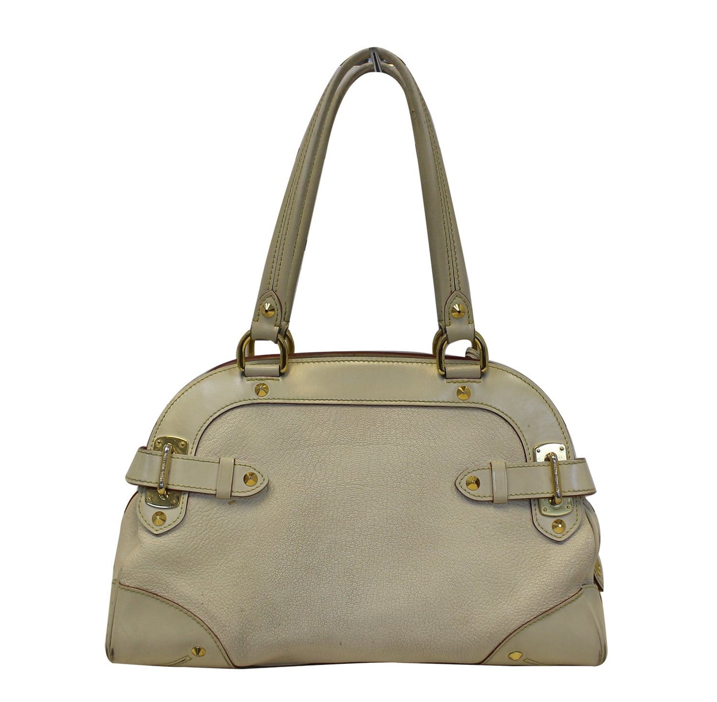 LOUIS VUITTON Suhali Le Radieux White Leather Satchel Bag - Last Call
