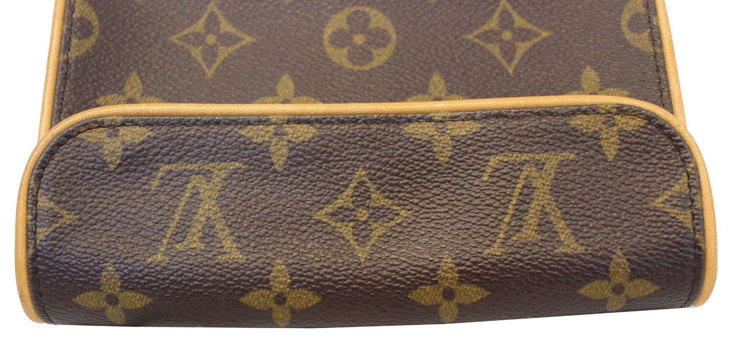 LOUIS VUITTON Monogram Canvas Pochette Florentine Waist Bag