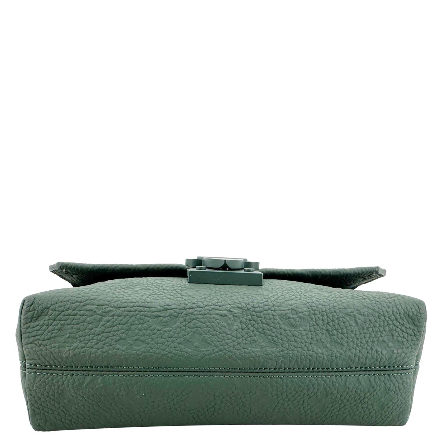 LOUIS VUITTON S-Cape Taurillon Monogram Embossed Leather Messenger Bag Green