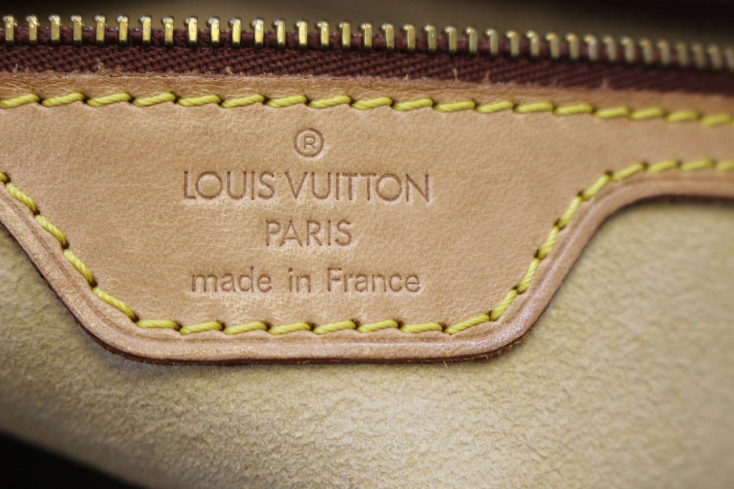 LOUIS VUITTON Monogram Canvas Looping GM Brown Shoulder Bag