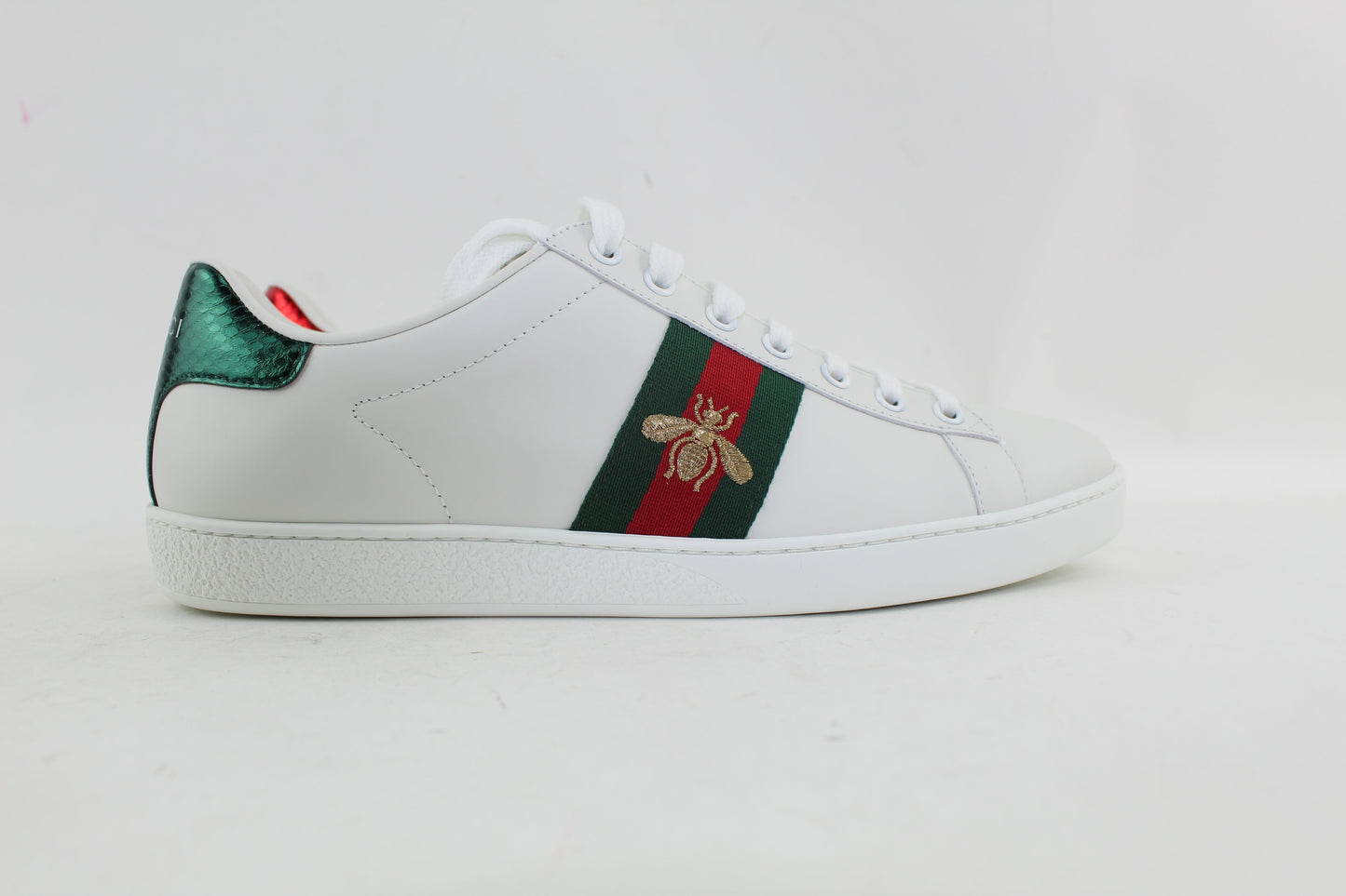 GUCCI  ACE EMBROIDERED SNEAKER SIZE 40