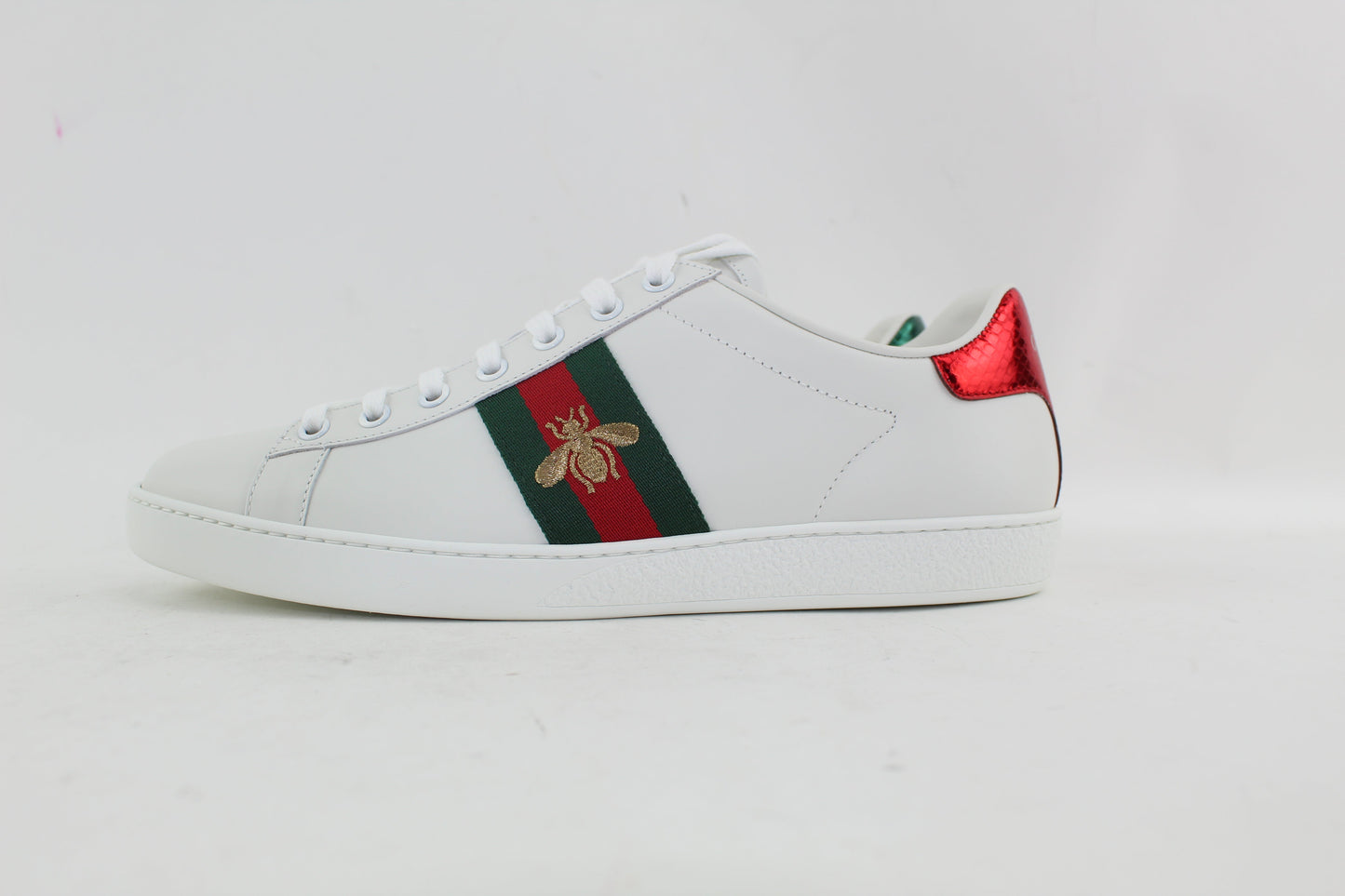 GUCCI  ACE EMBROIDERED SNEAKER SIZE 40