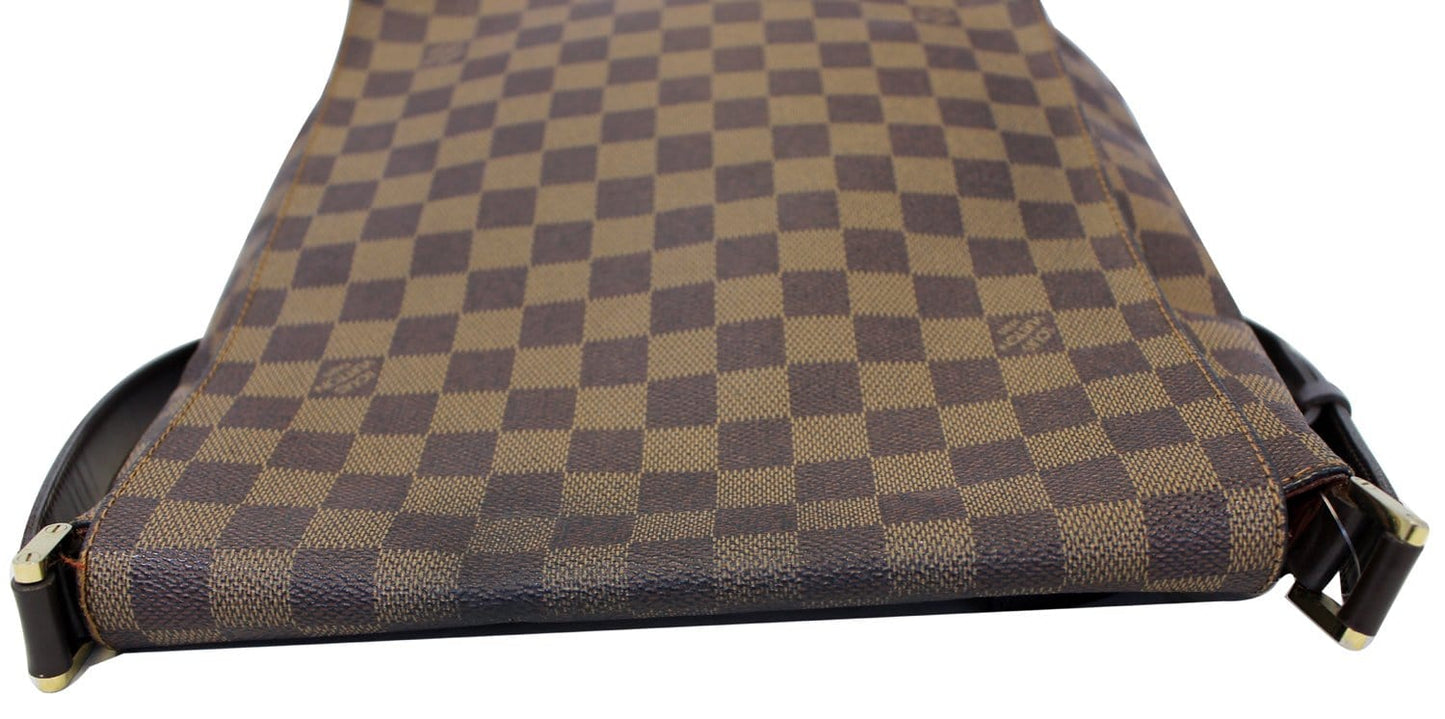LOUIS VUITTON Salsa GM Damier Ebene Musette  Crossbody Bag