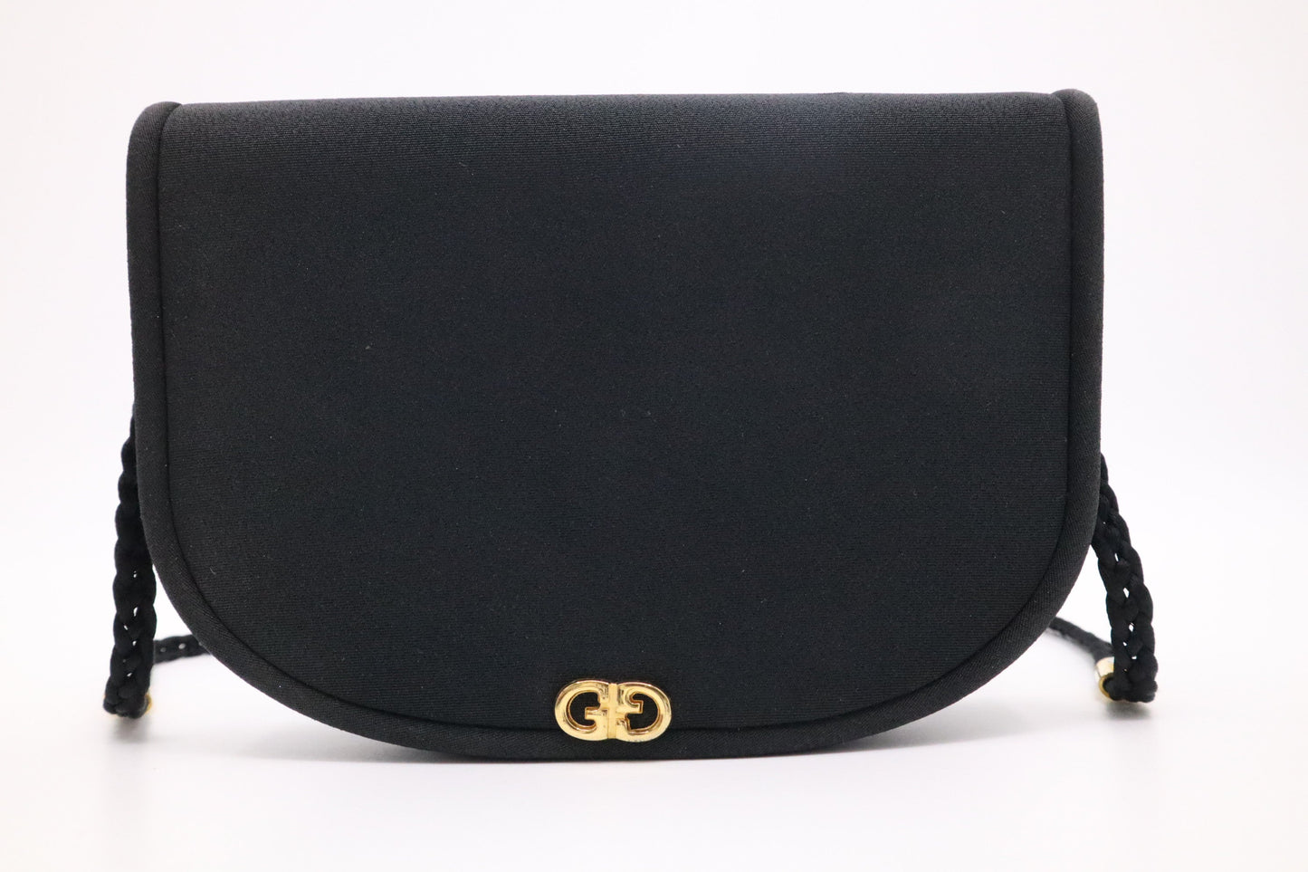 Gucci Shoulder Bag in Black Canvas
