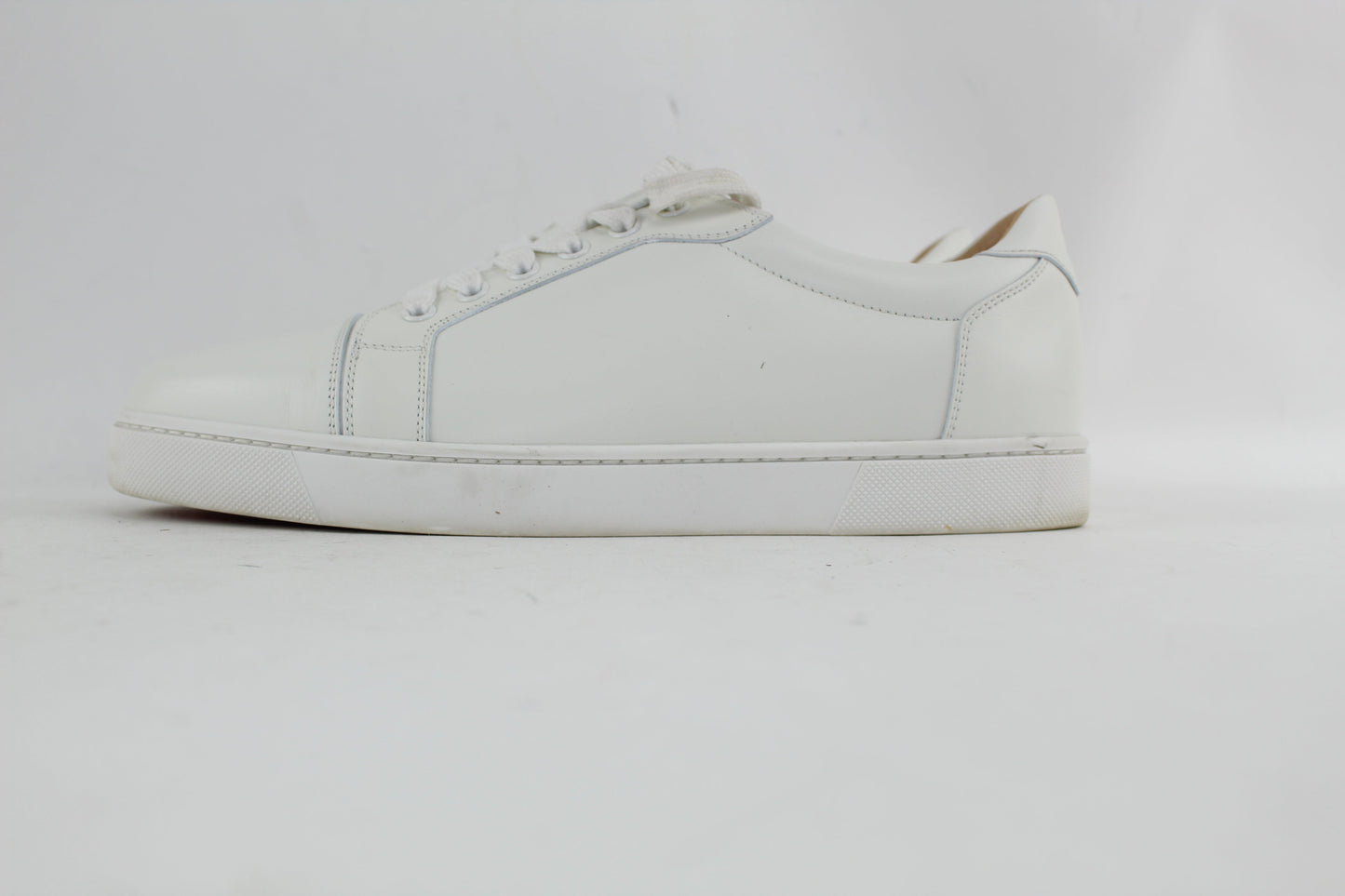 CHRISTIAN LOUBOUTIN VIEIRA FLAT CALF SNEAKERS SIZE 41