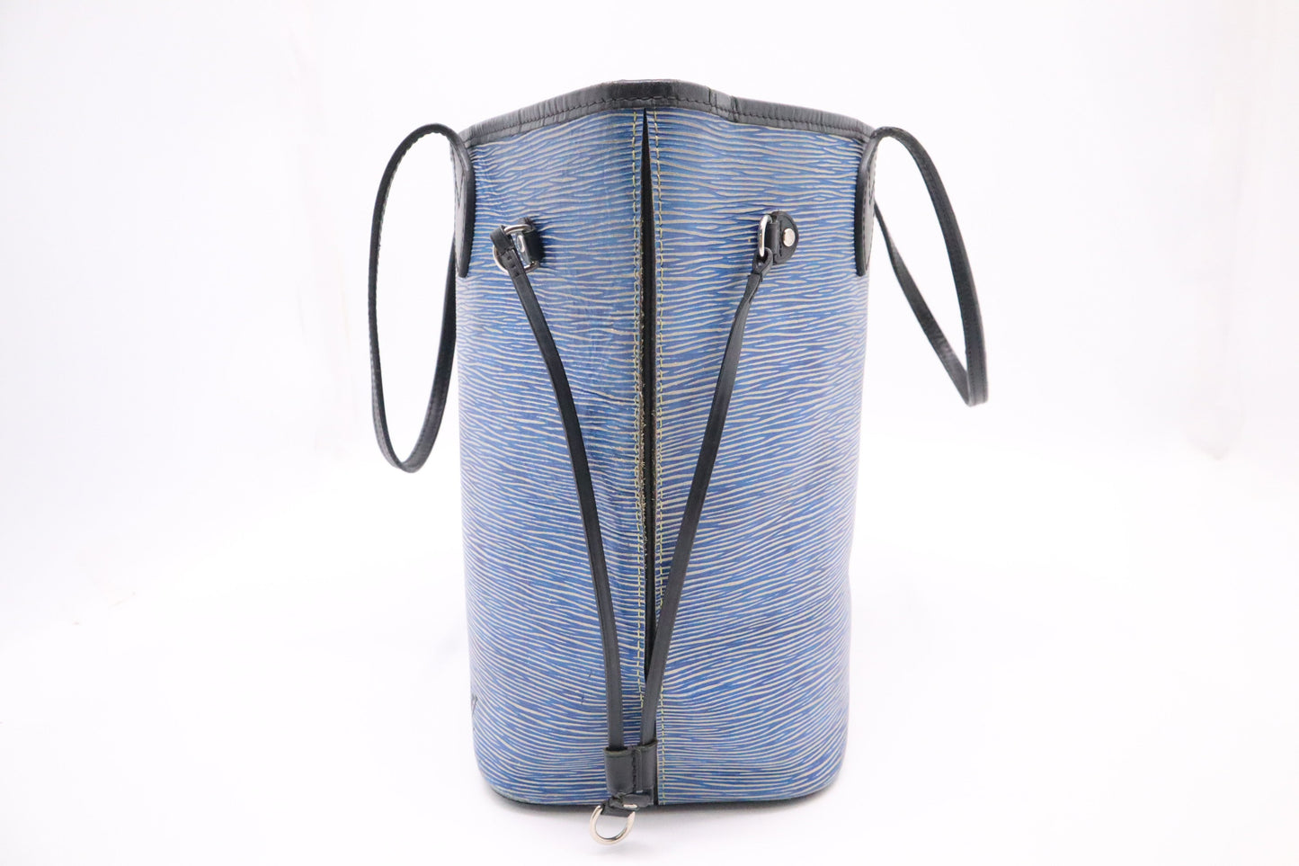 Louis Vuitton Neverfull MM in Denim Blue Epi Leather