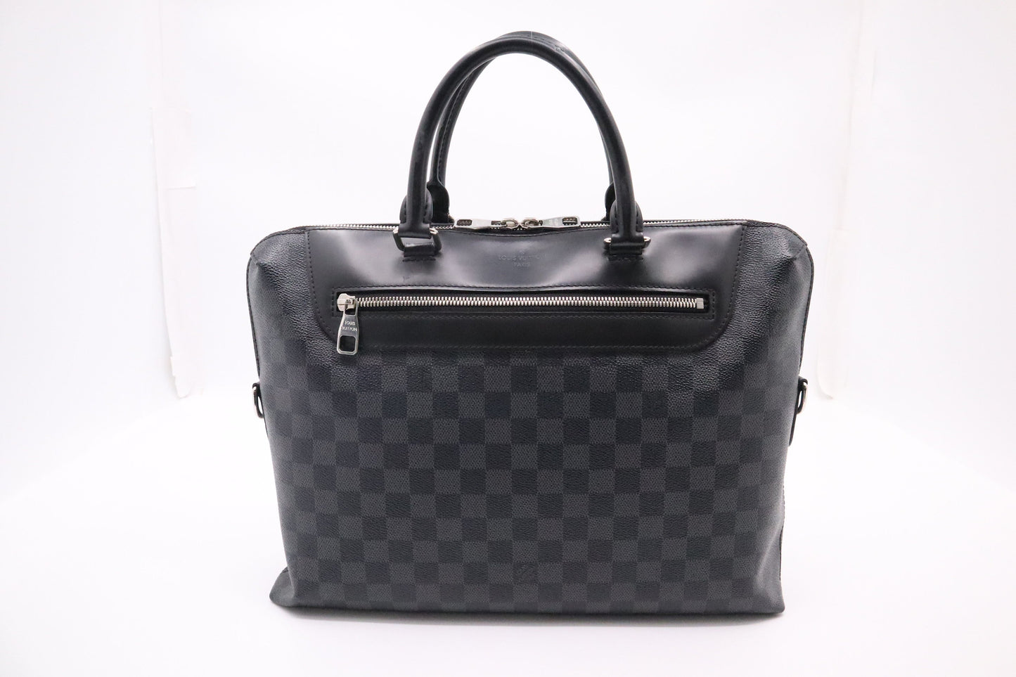 Louis Vuitton Porte Documents Jules in Damier Graphite Canvas