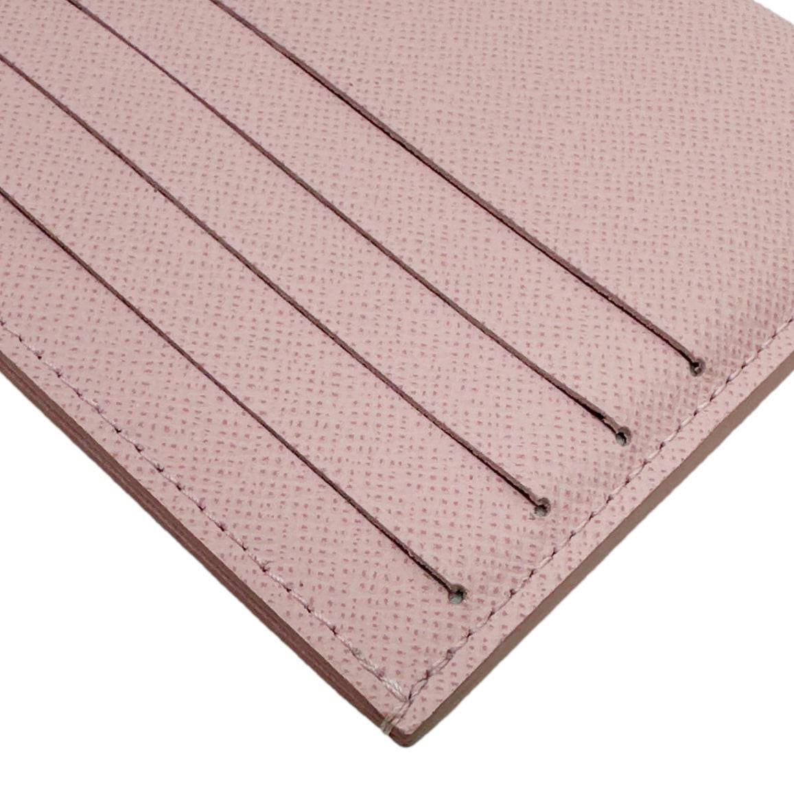 LOUIS VUITTON Felicie Calfskin Leather Insert Card Holder Rose Poudre