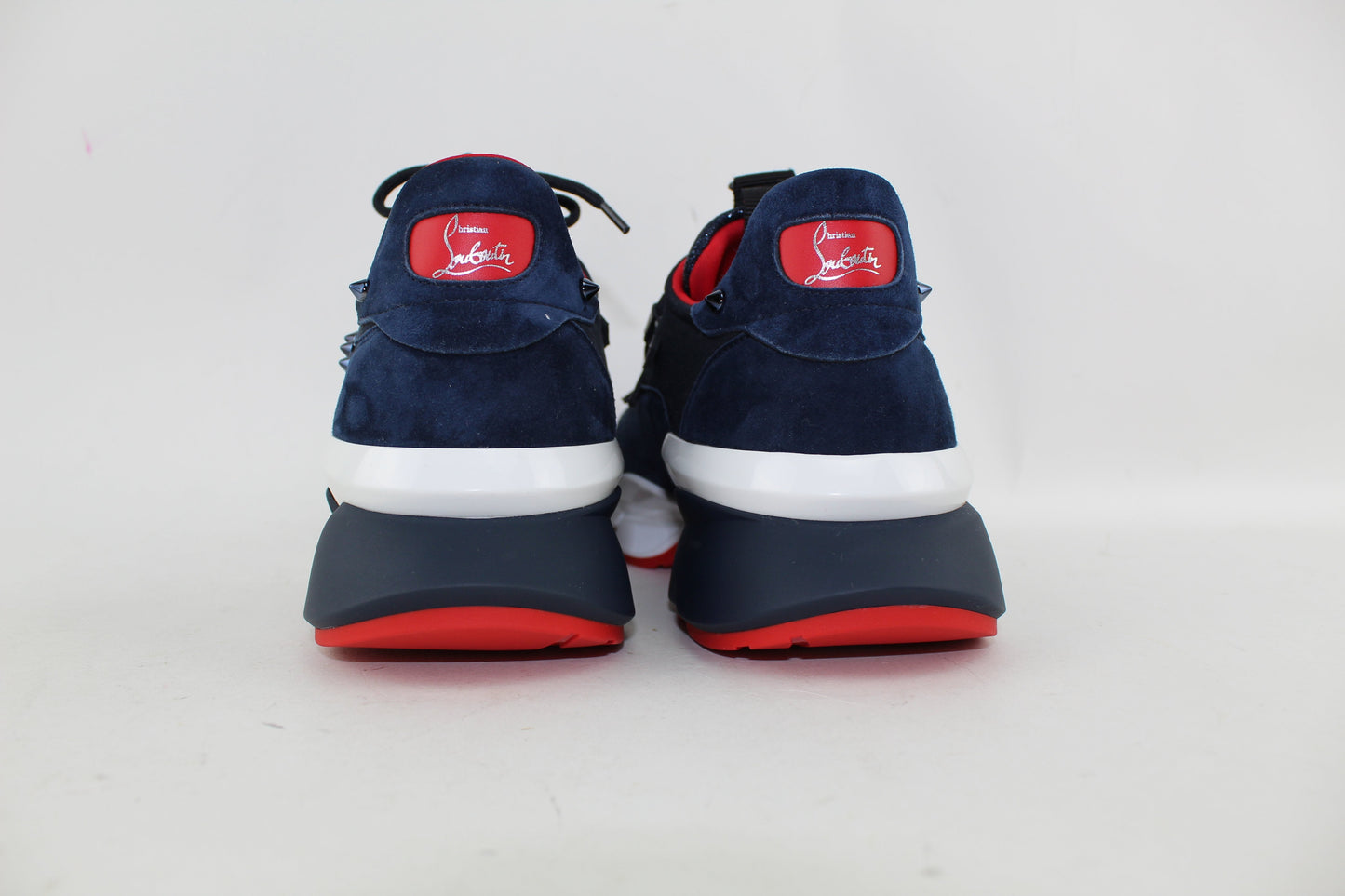 CHRISTIAN LOUBOUTIN RED RUNNER DONNA FLAT SIZE 39