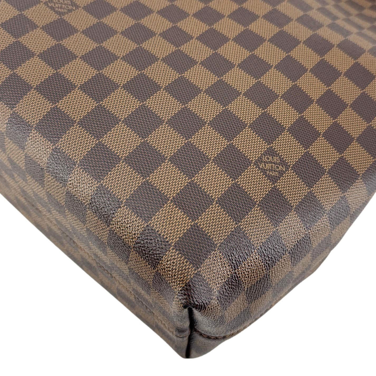 LOUIS VUITTON Graceful MM Damier Ebene Shoulder Bag Brown