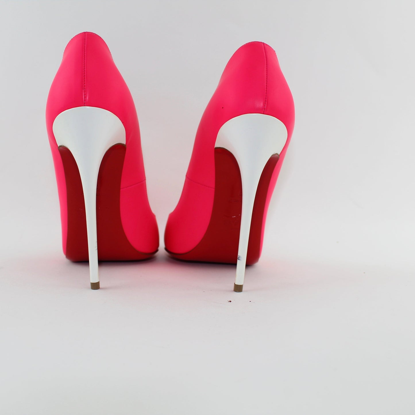 CHRISTIAN LOUBOUTIN PINK YOUPI 120 SIZE 39