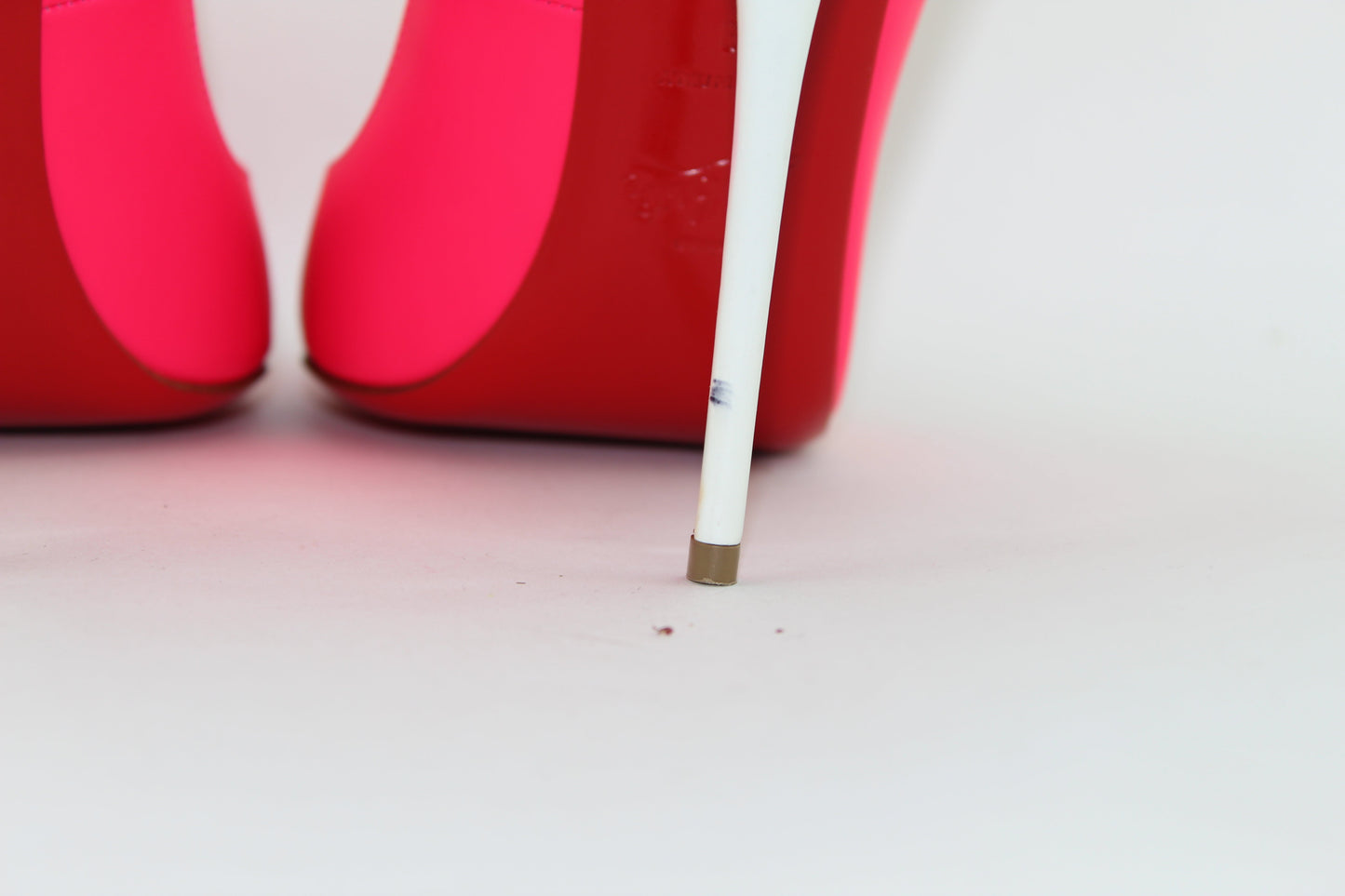 CHRISTIAN LOUBOUTIN PINK YOUPI 120 SIZE 39