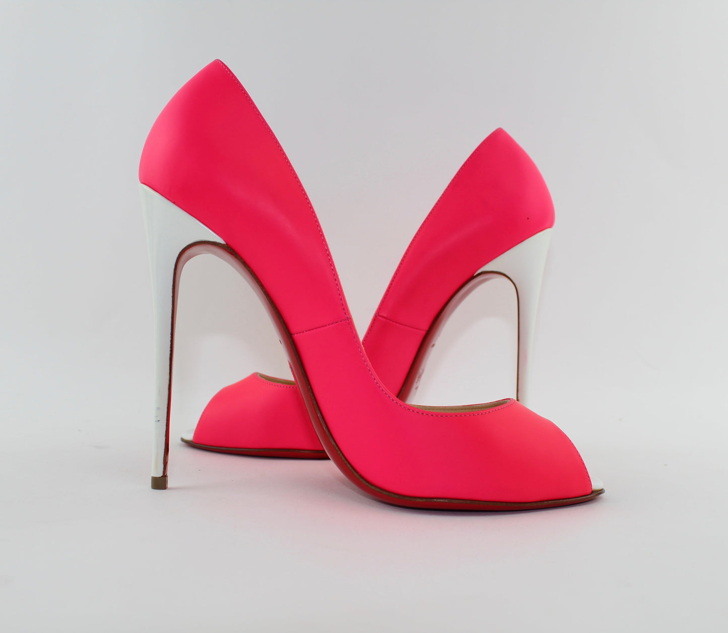 CHRISTIAN LOUBOUTIN PINK YOUPI 120 SIZE 39