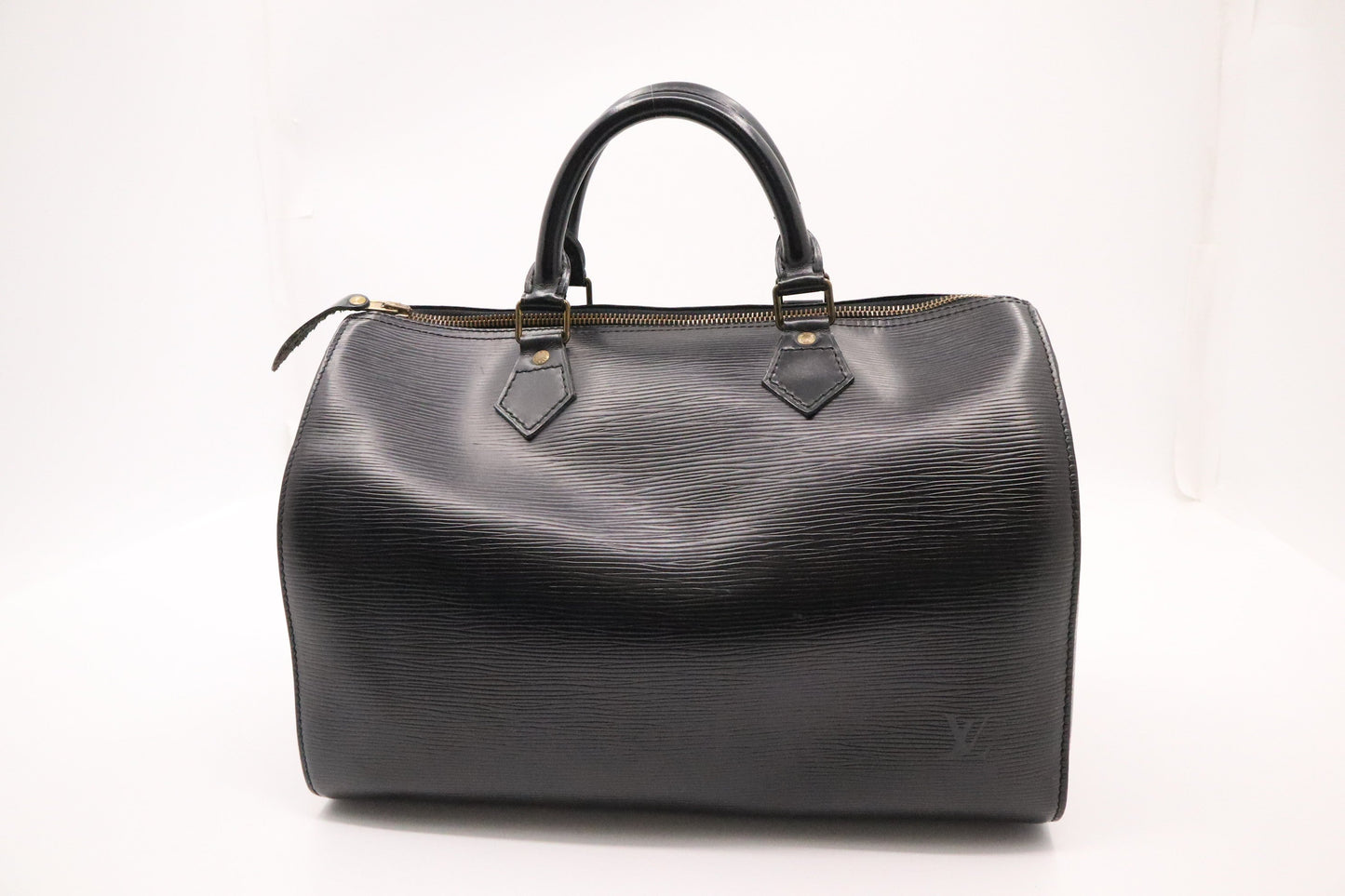 Louis Vuitton Speedy 30 in Black Epi Leather