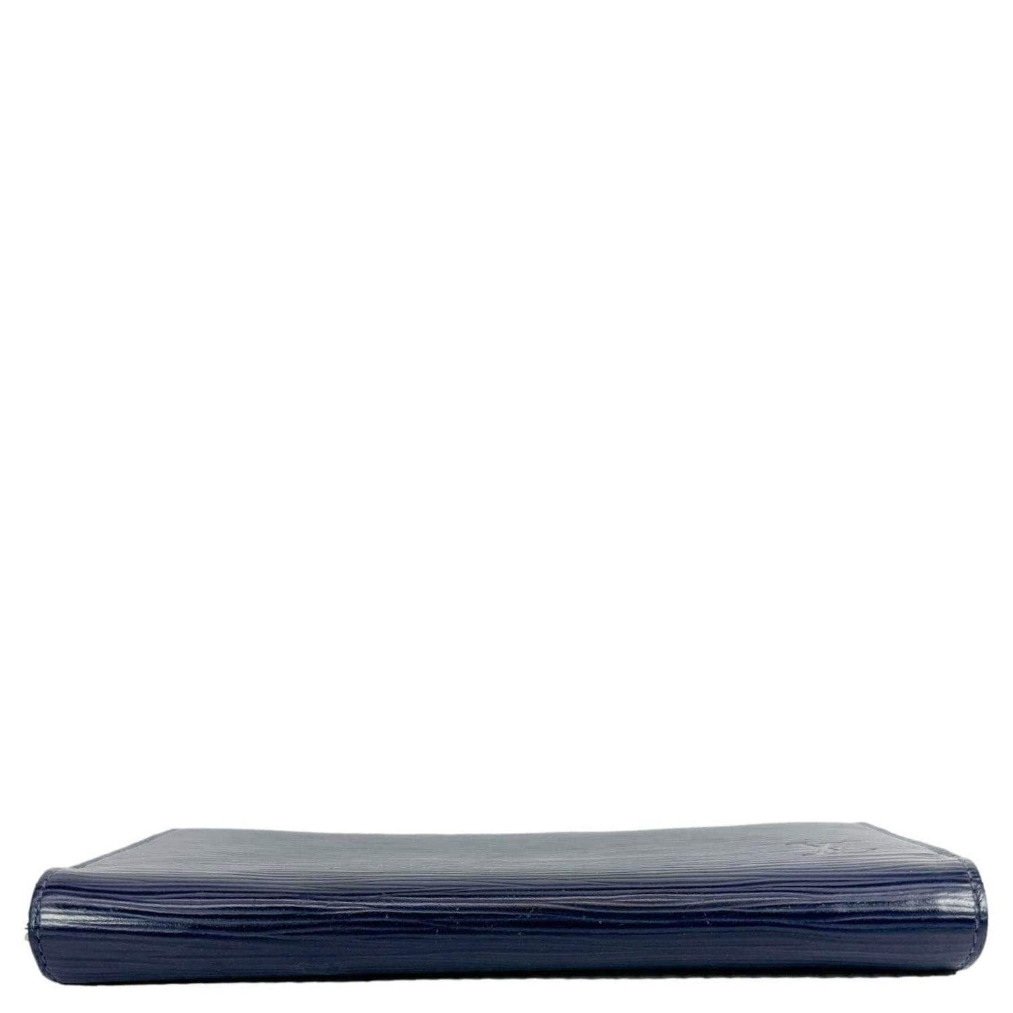 LOUIS VUITTON Epi Leather Zippy Wallet Indigo