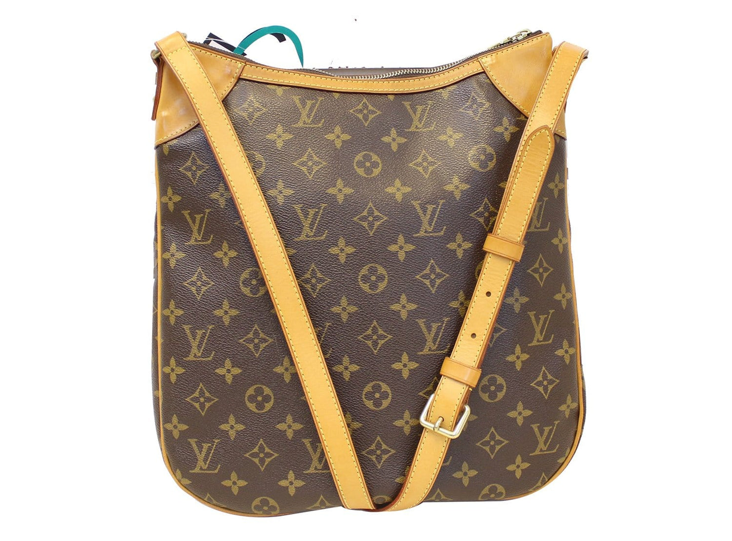 LOUIS VUITTON Monogram Canvas Odeon MM Crossbody Bag
