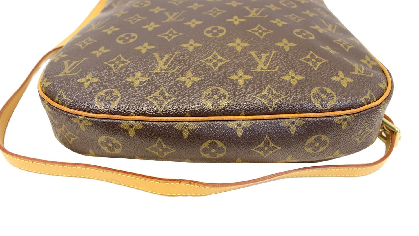 LOUIS VUITTON Monogram Canvas Odeon MM Crossbody Bag