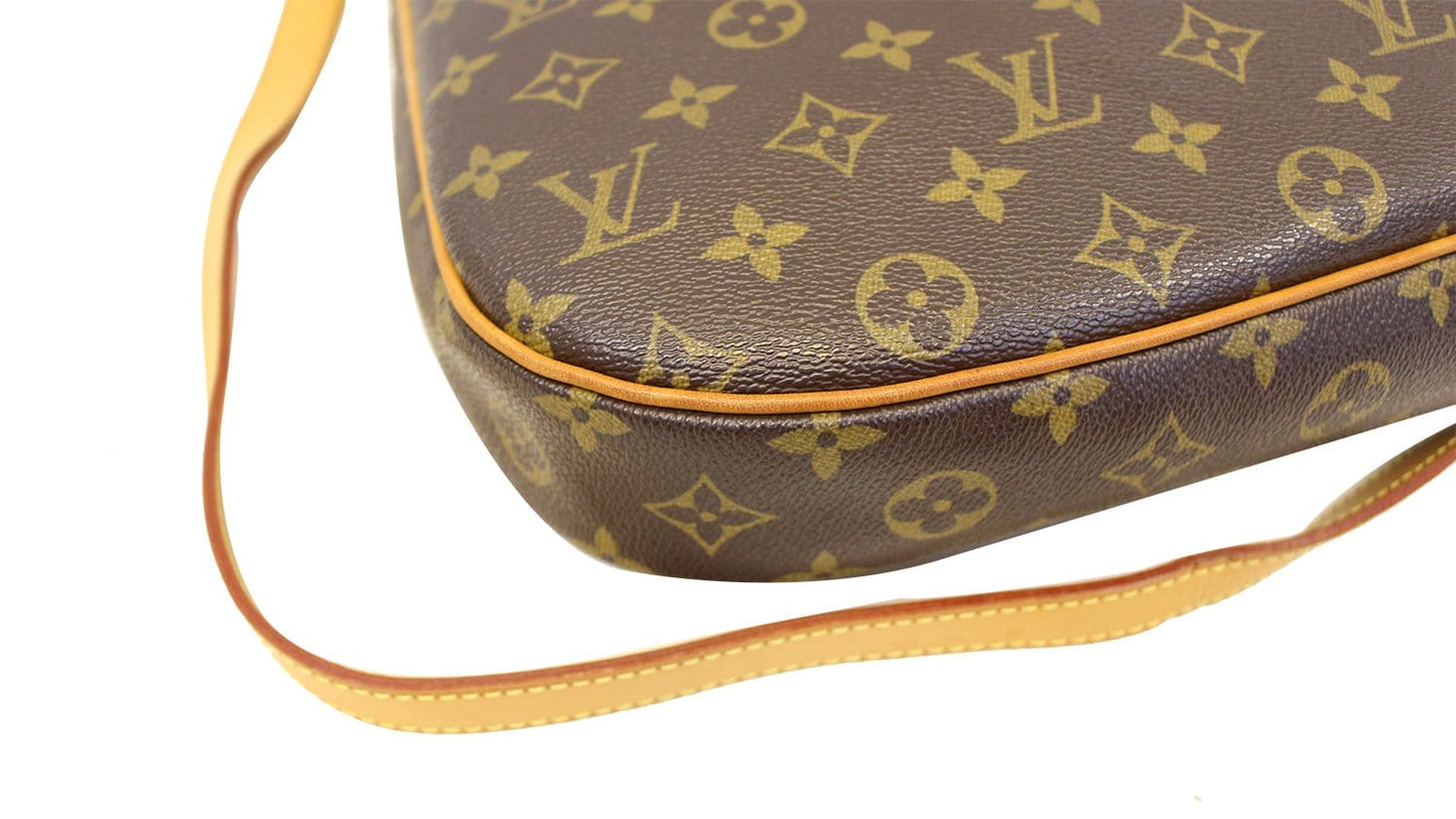 LOUIS VUITTON Monogram Canvas Odeon MM Crossbody Bag