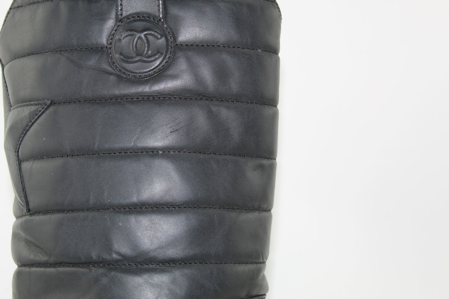 CHANEL DALLAS MOTO STAR BOOTS SIZE 40
