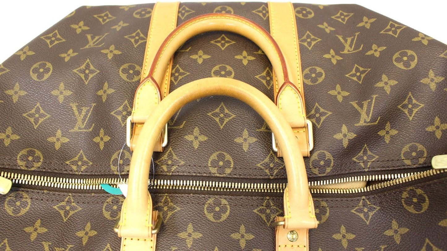 LOUIS VUITTON Keepall 45 Monogram Canvas Duffle Travel Bag