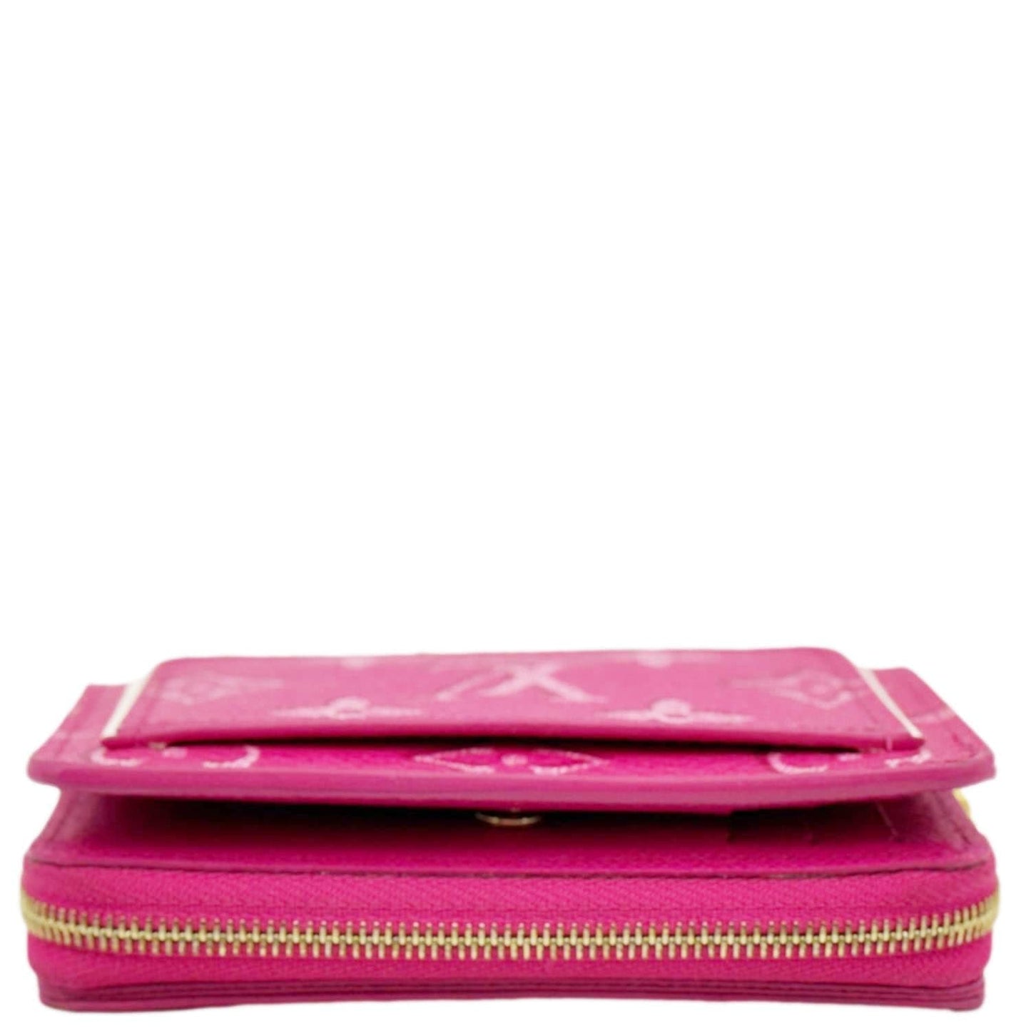 LOUIS VUITTON Lou Fall for You Monogram Canvas Wallet Fuchsia