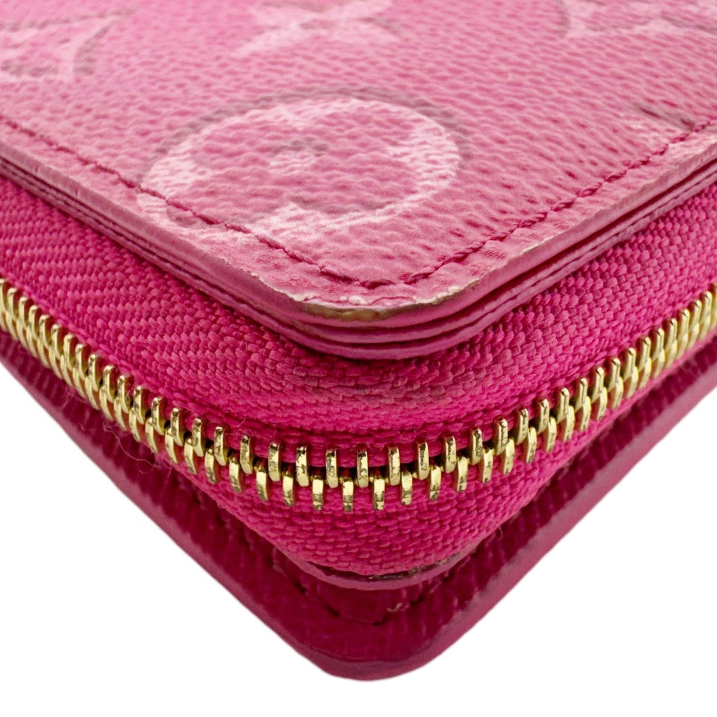 LOUIS VUITTON Lou Fall for You Monogram Canvas Wallet Fuchsia