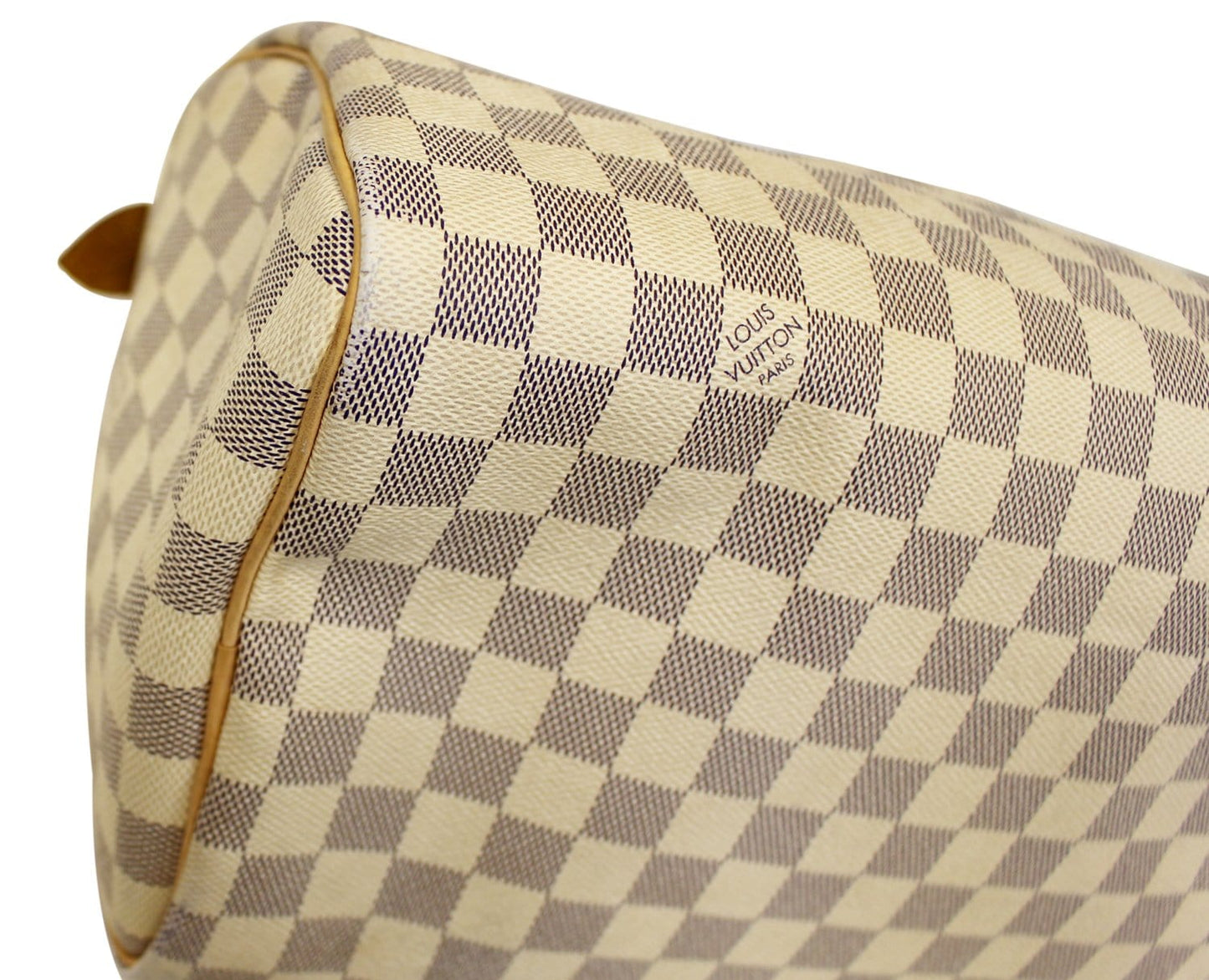 LOUIS VUITTON Damier Azur Speedy 30 Satchel Handbag