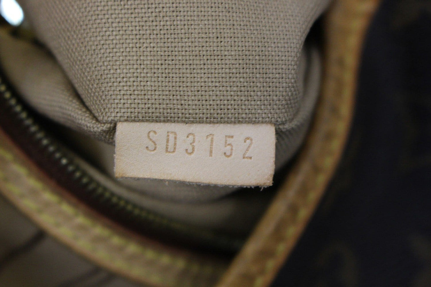 LOUIS VUITTON Monogram Canvas Delightful MM Shoulder Bag