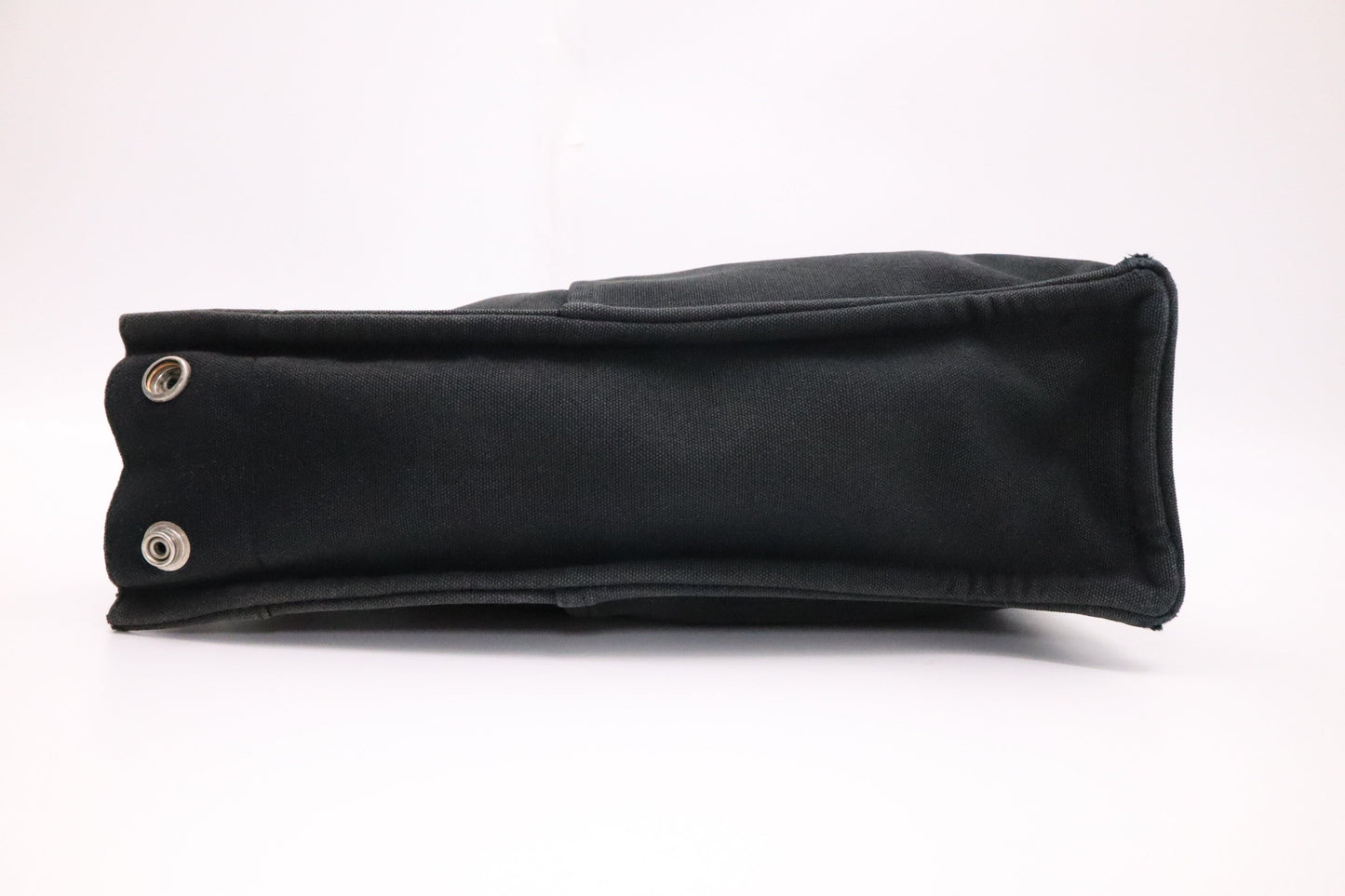 Hermes Fourre-Tout MM in Black Canvas