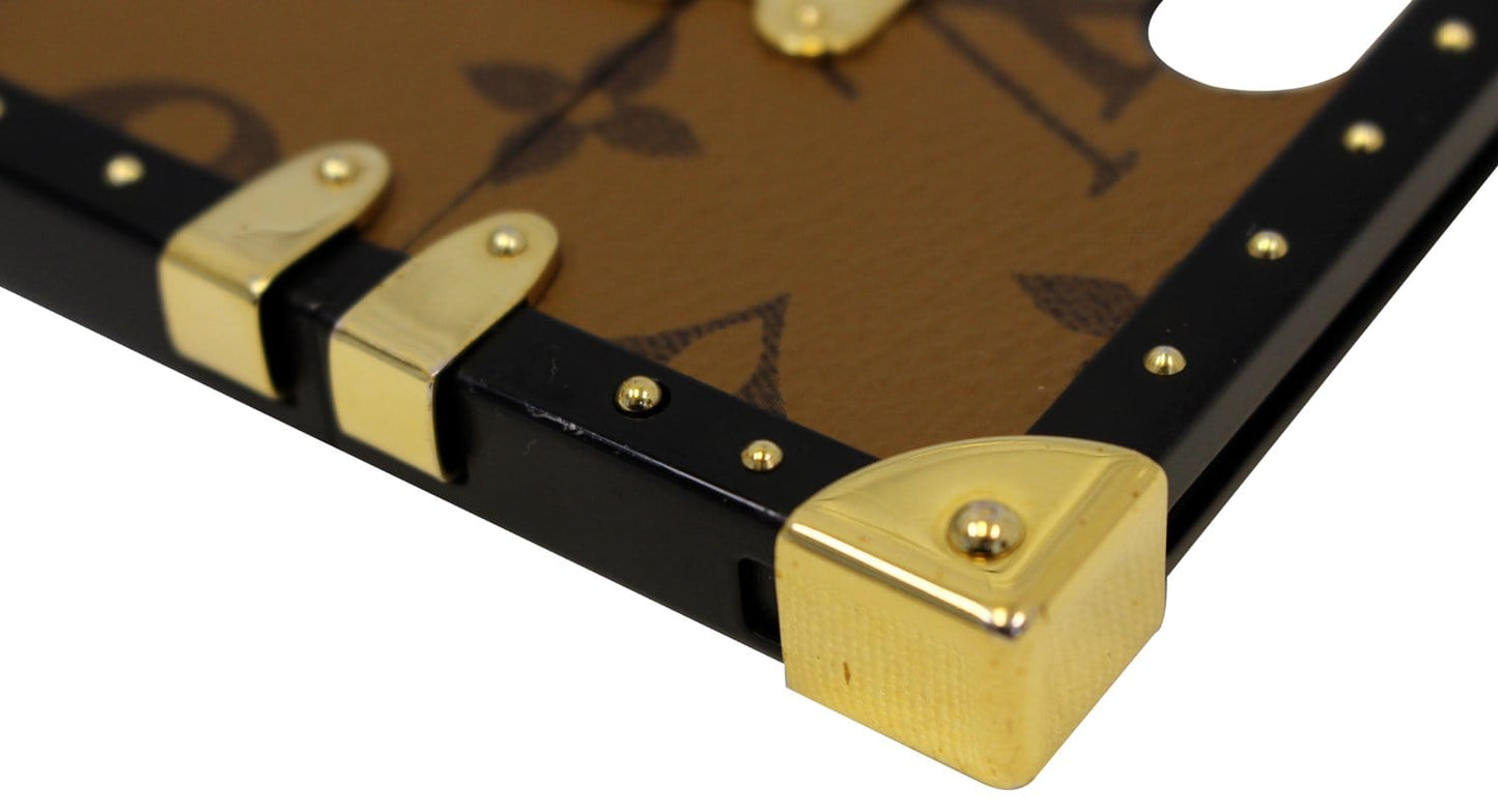LOUIS VUITTON Eye Trunk Monogram Reverse Canvas  IPhone 7 Plus Case - Sale