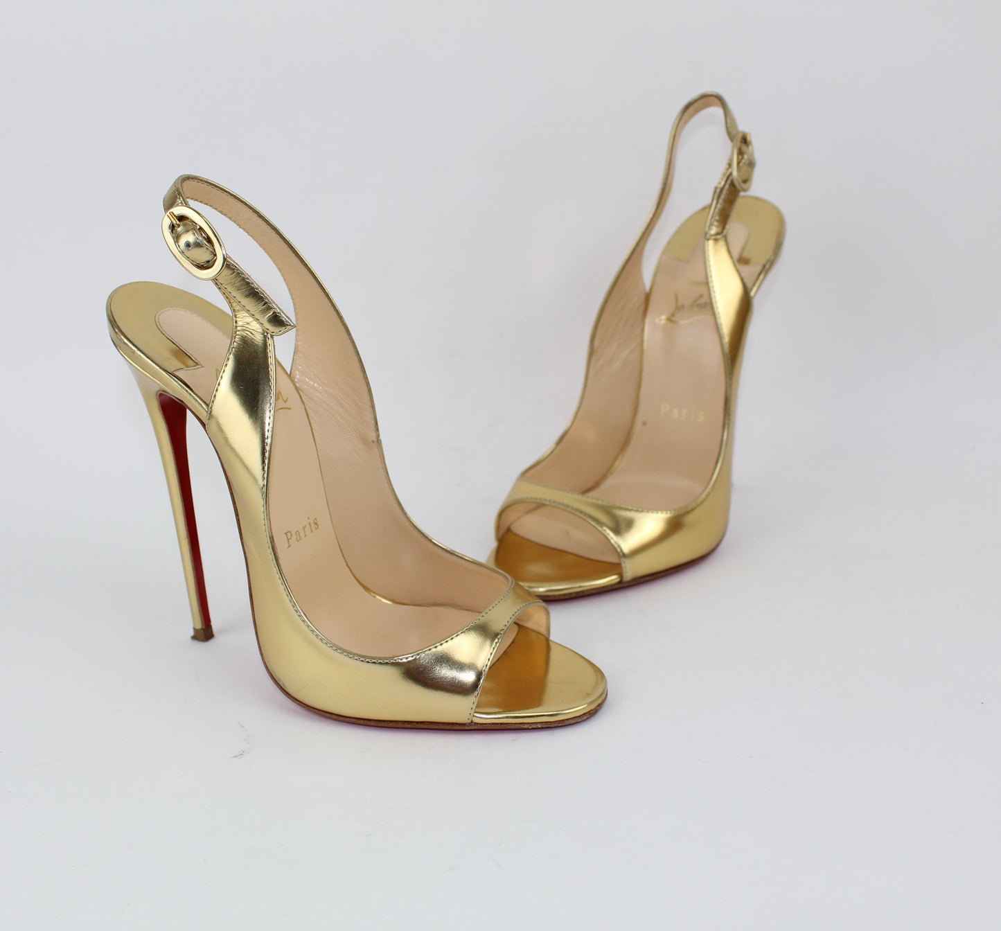 CHRISTIAN LOUBOUTIN ALLENISSIMA 130mm SIZE 37.5