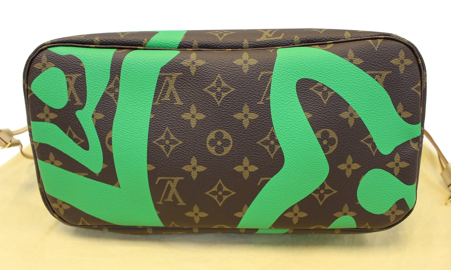 LOUIS VUITTON Neverfull MM Monogram Tahitienne Hawaii  Shoulder Bag