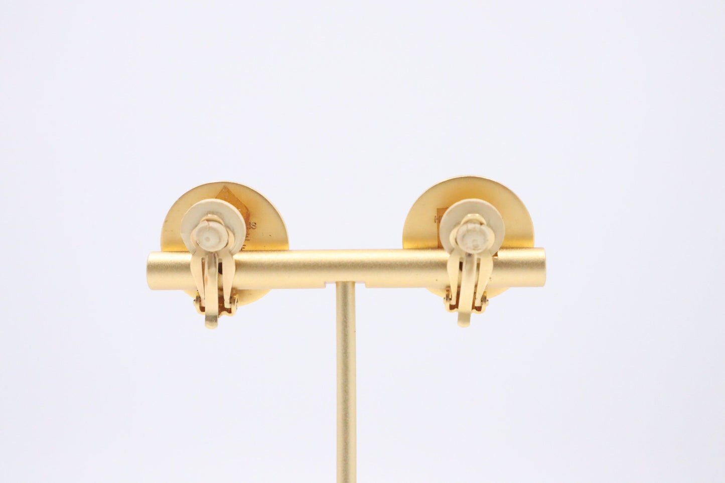 Hermes Clou de Selle Clip-on Earrings