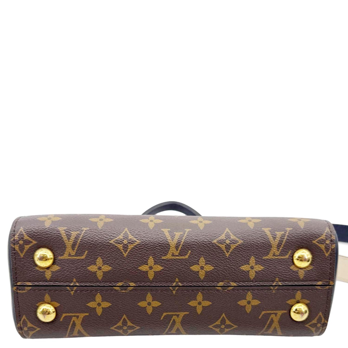 LOUIS VUITTON Cluny BB Monogram Canvas Shoulder Bag Maroon