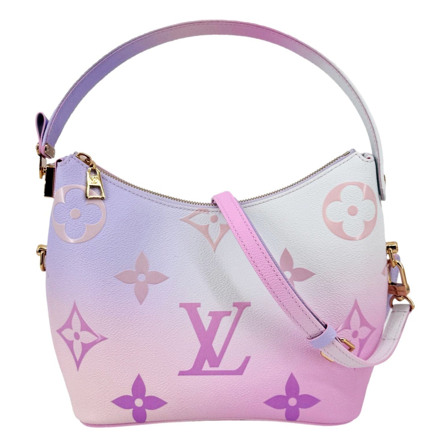 LOUIS VUITTON Marshmallow PM Giant Monogram Spring In The City Hobo Bag Sunrise Pastel