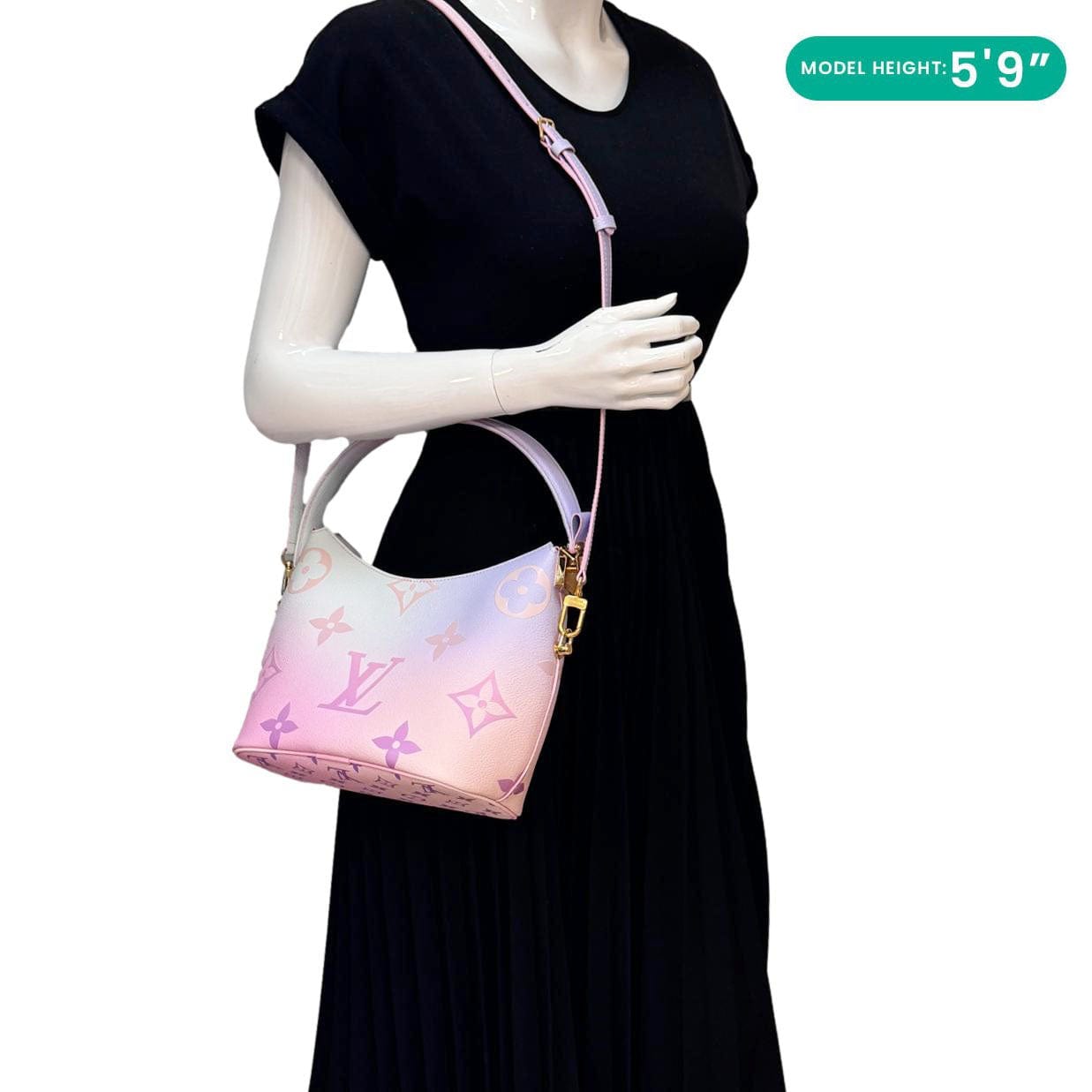 LOUIS VUITTON Marshmallow PM Giant Monogram Spring In The City Hobo Bag Sunrise Pastel
