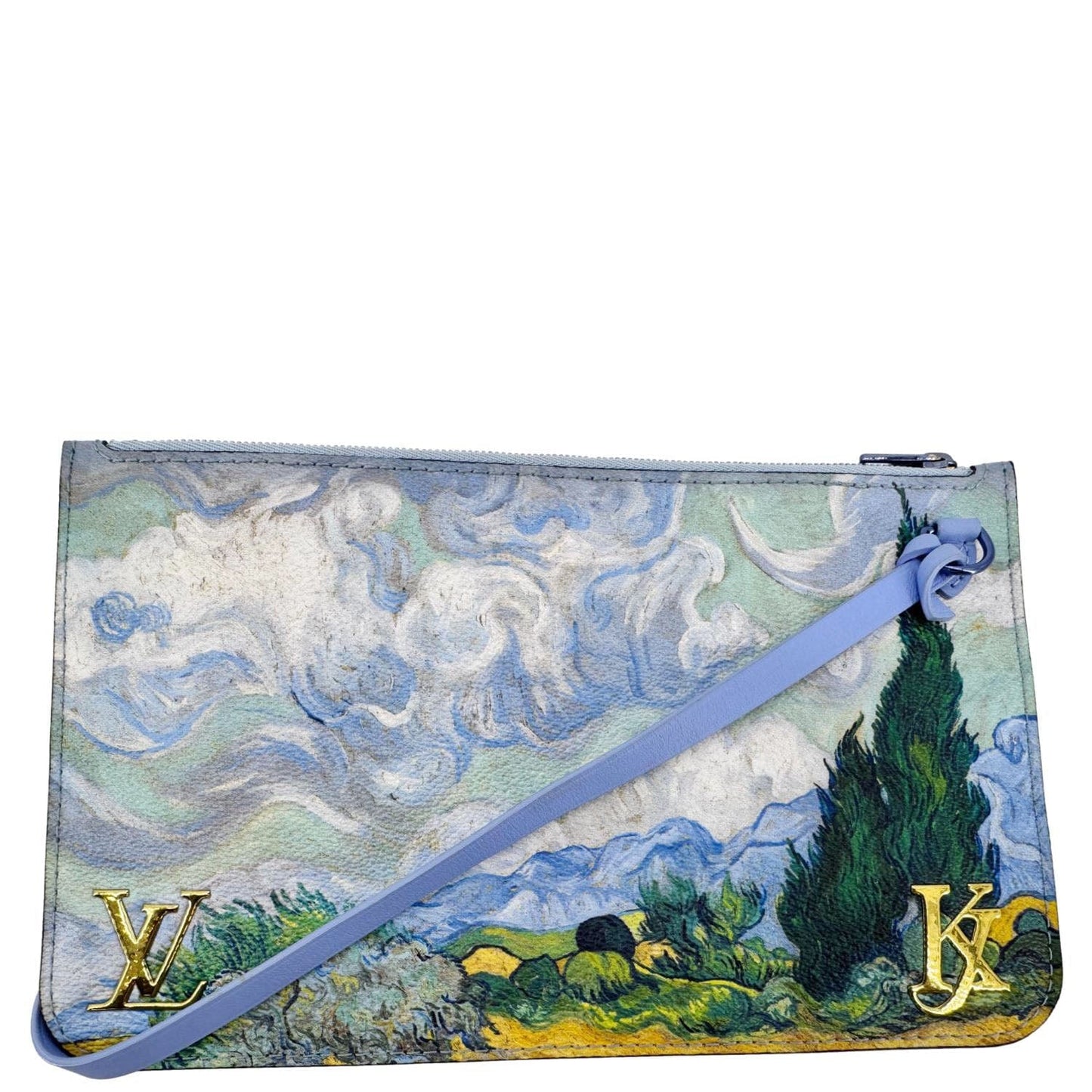 LOUIS VUITTON x Van Gogh Coated Canvas Wristlet Multicolor